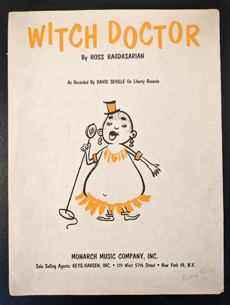 The Witch Doctor Anthem from 1958: Unforgettable Catchphrases and Chants